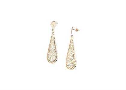 Gold Plated | Chandelier Earrings